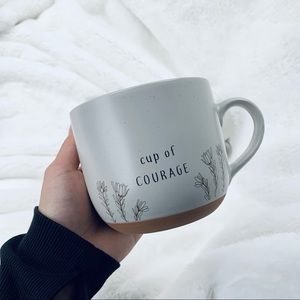 “Cup of Courage” - Affirmation Mug | Brand New